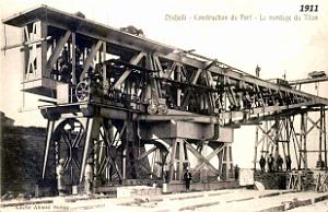 569- Djidjelli- Construction du port - Le Titan
